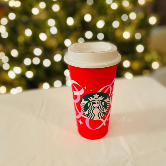 Starbucks 2021 Red Reusable Cup Day Holiday Travel Mug - Picture 2 of 6